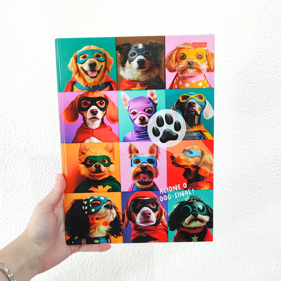 Caderno Brochura Pets Love Jandaia - #8