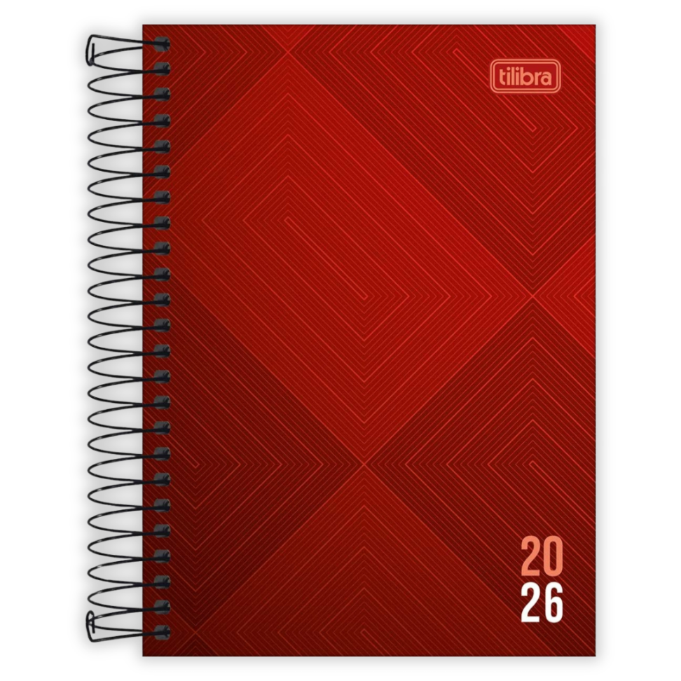 Agenda Executiva Espiral Diária Pequena Zip 2026 Tilibra - #4
