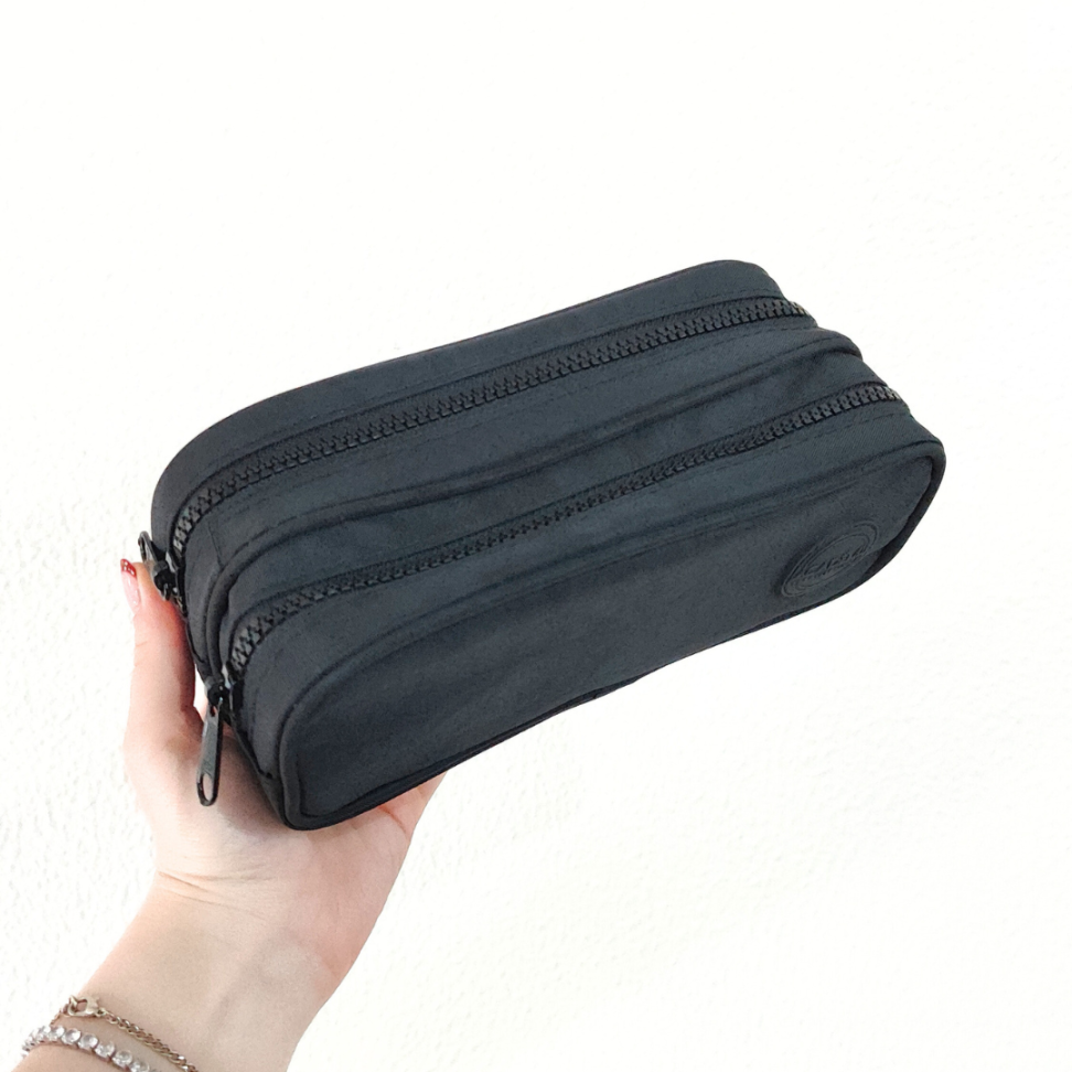 Estojo Duplo Preto Académie Tilibra - #1