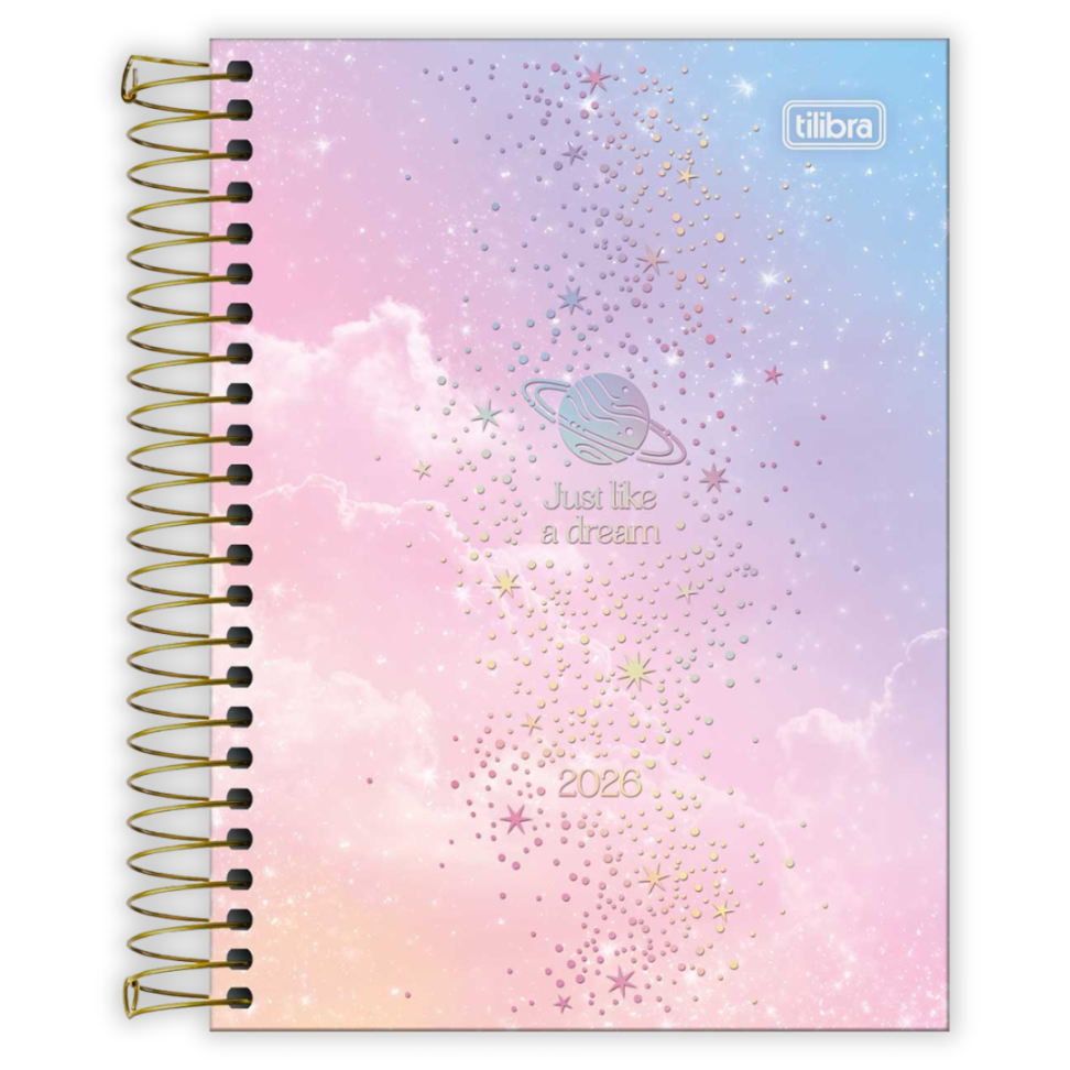 Agenda Espiral Diária Pequena Magic 2026 Tilibra - #5