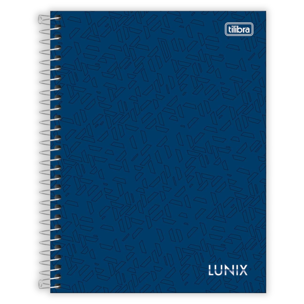 Caderno com Espiral Colegial 10 Matérias Lunix Tilibra - #1