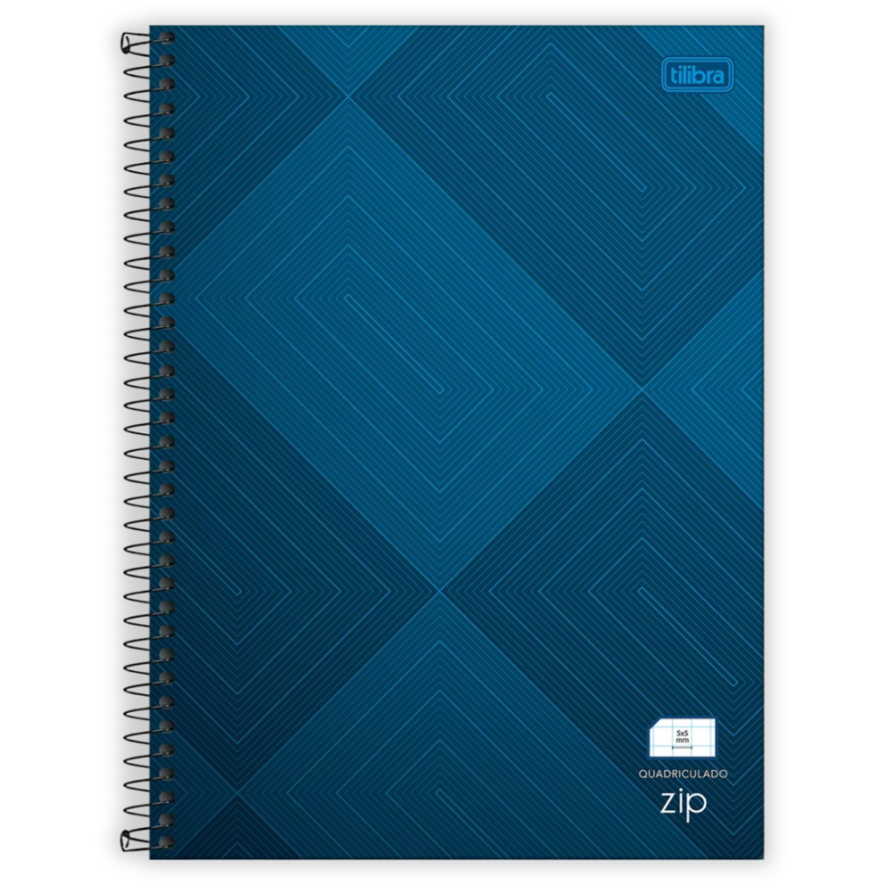 Caderno Quadriculado 5mm x 5mm Zip B Tilibra - #1