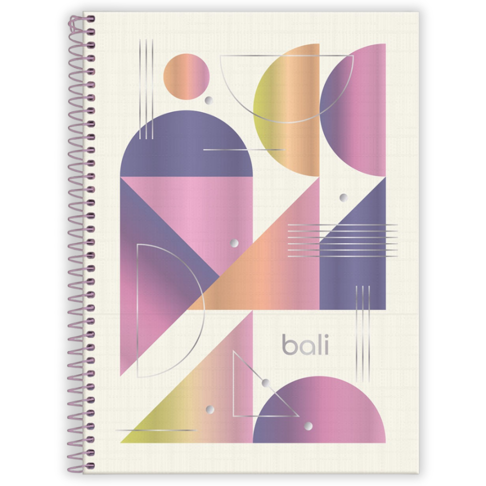 Caderno com Espiral Universitário Bali 1 Matéria Foroni - #2