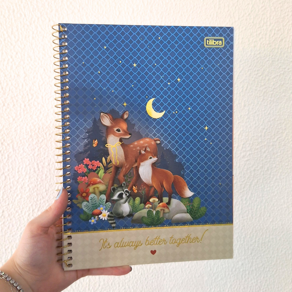 Caderno com Espiral Loveland 1 Matéria Tilibra - #10
