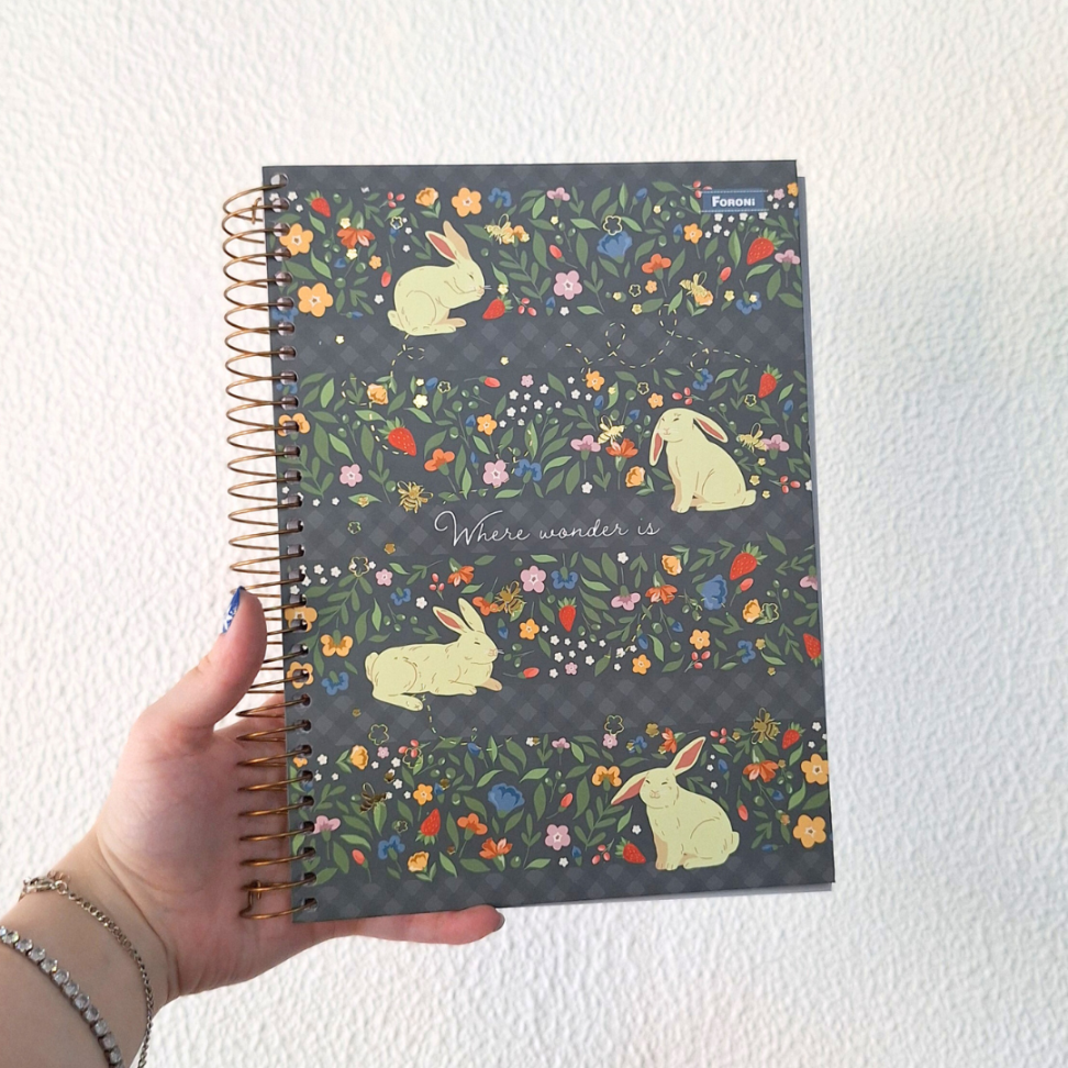 Caderno com Espiral Colegial Milly 10 Matérias Foroni - #12