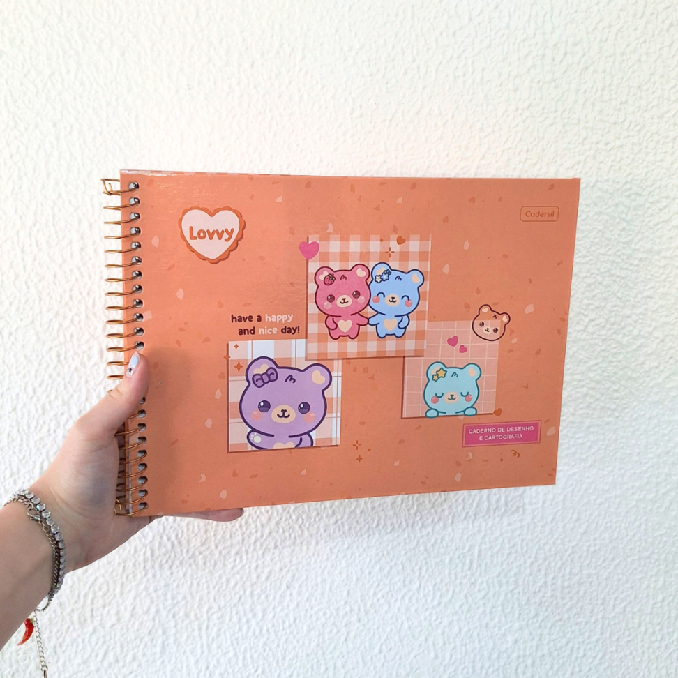 Caderno de Cartografia e Desenho Lovvy Cadersil - #9