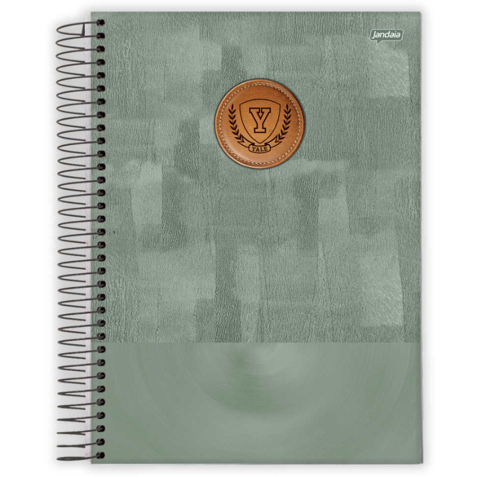 Caderno com Espiral Universitário Yale 10 Matérias Jandaia - #4