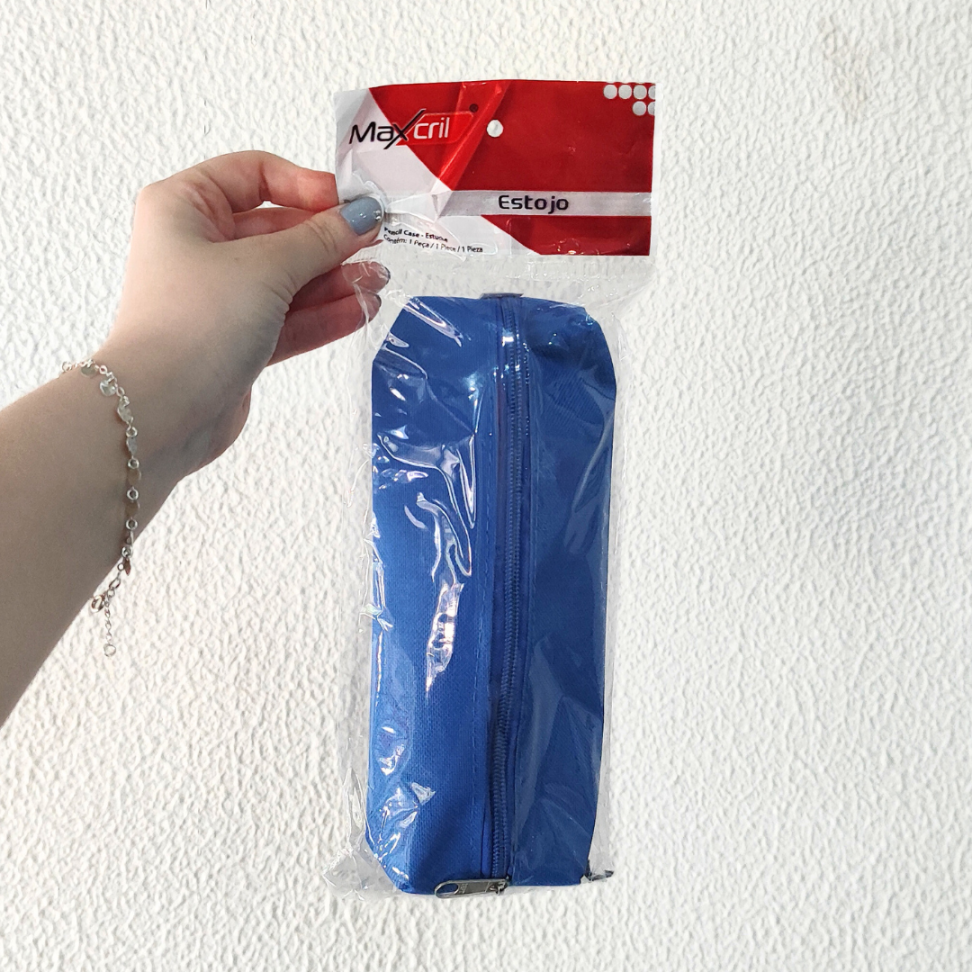 Estojo Simples em Tecido Maxcril - #12