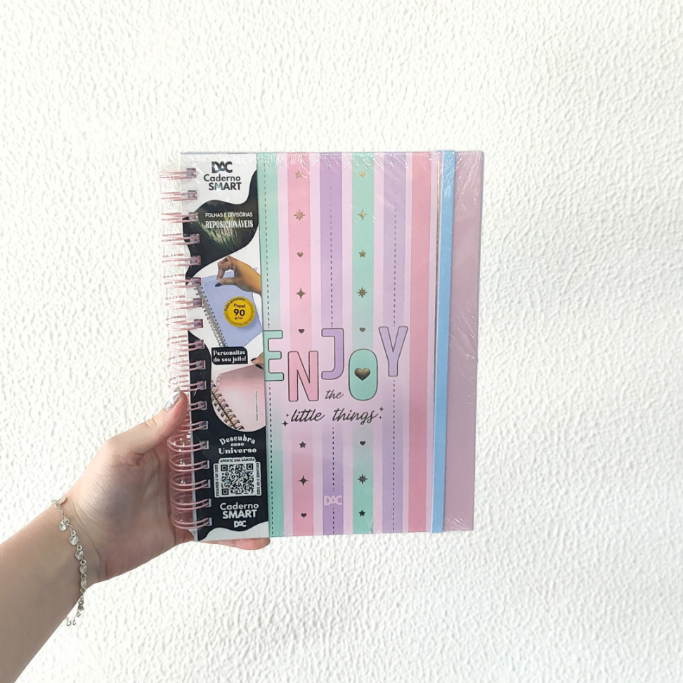 Caderno Inteligente Colegial Enjoy Smart 1 Matéria DAC - #4