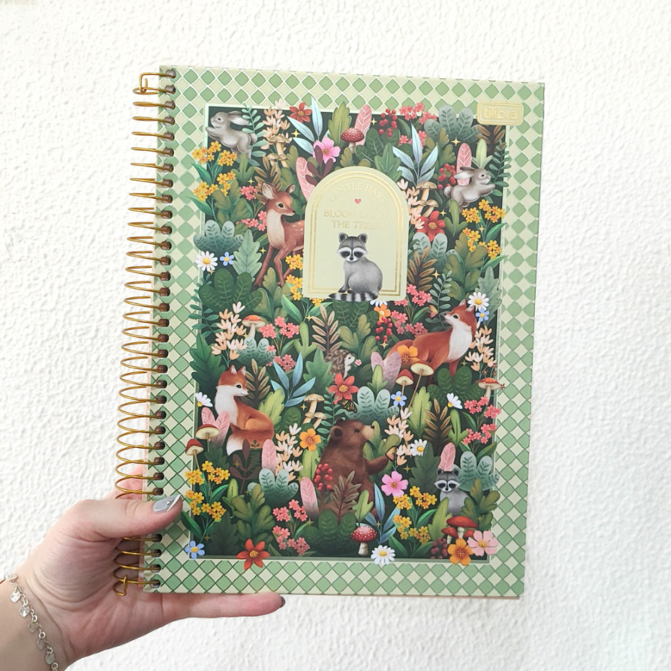 Caderno com Espiral Universitário Loveland 10 Matérias Tilibra - #1