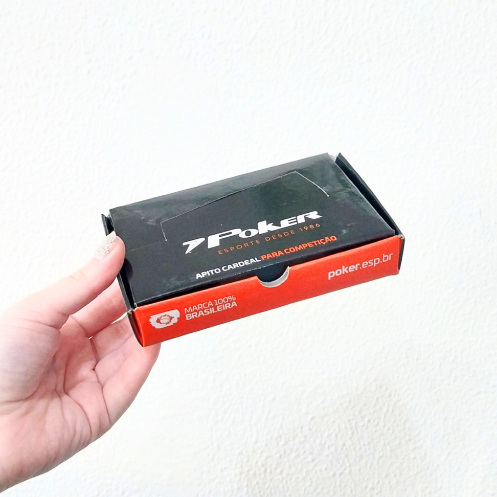 Apito Cardeal com Esfera para Competição Poker