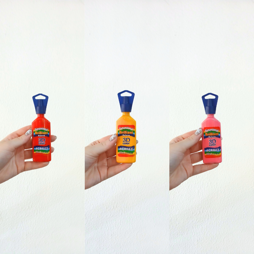 Cola Colorida 3D Relevo Dimensional Brilliant 35ml Acrilex - #10