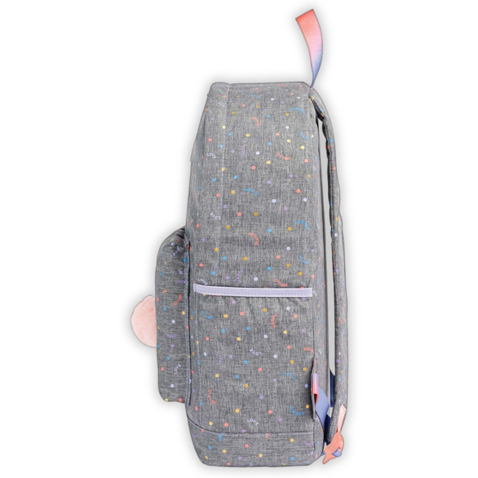 Mochila de Costas Dots Cinza Académie Tilibra - #4