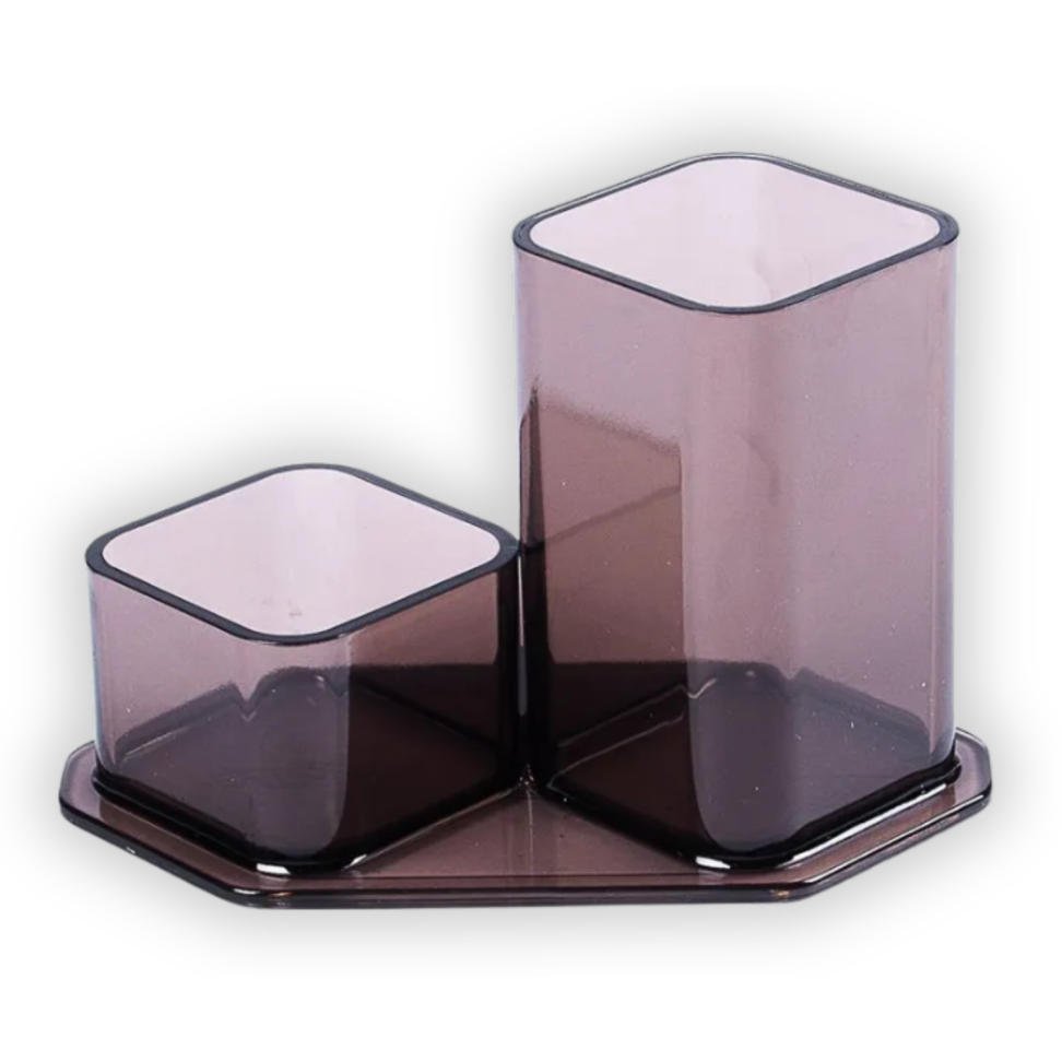 Porta Canetas Acrílico Duplo Menno - #2