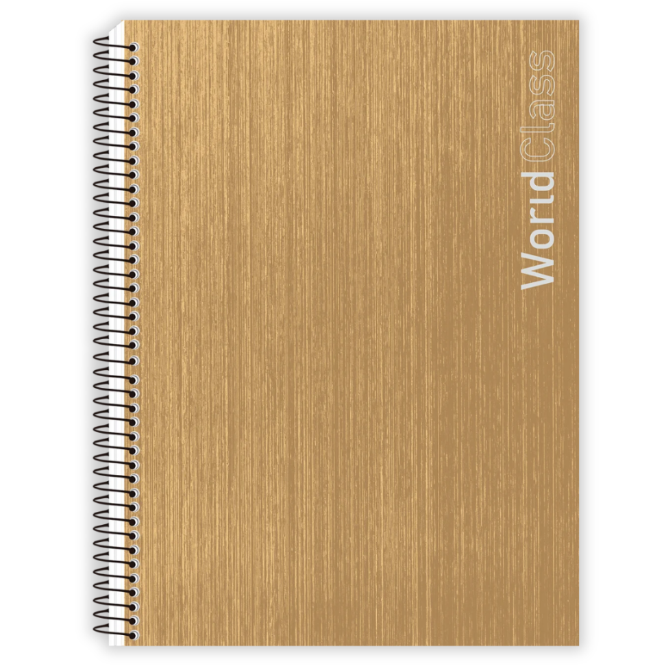 Caderno com Espiral Universitário World Class 1 Matéria Animativa - #3