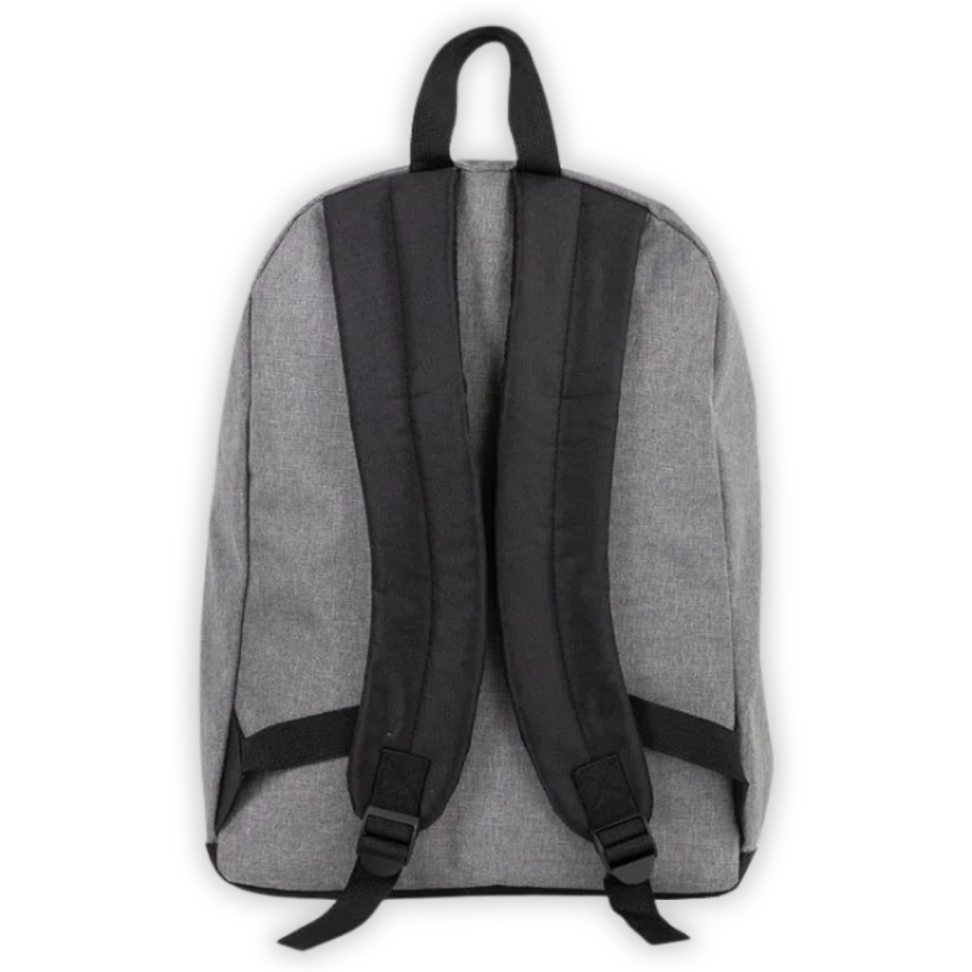 Mochila de Costas Poliéster Cinza Estonado BRW - #1