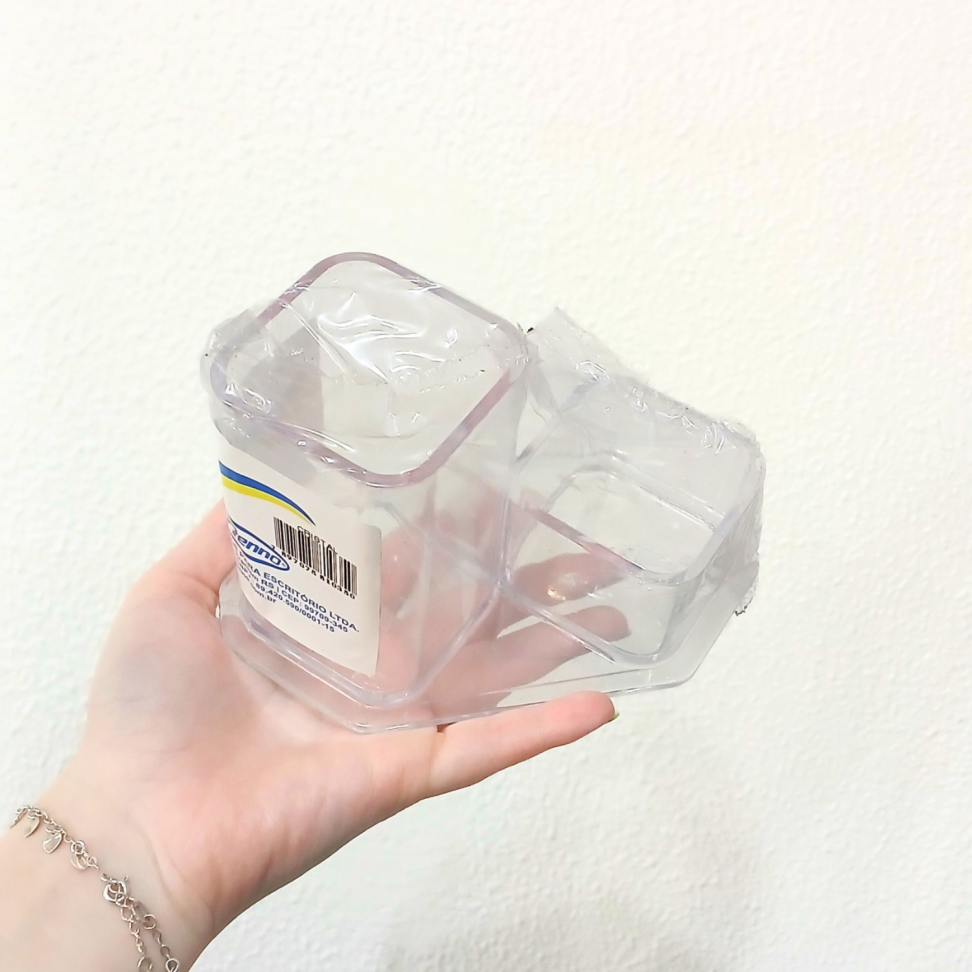 Porta Canetas Acrílico Duplo Menno - #7