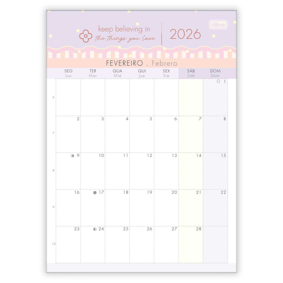 Calendário Planner de Mesa Soho 2026 Tilibra - #2
