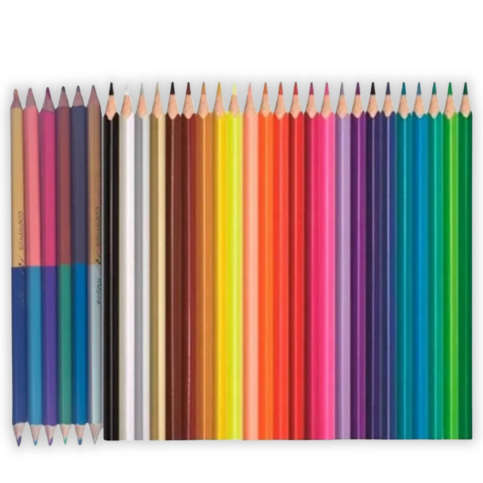 Lápis de Cor 30 Cores 24 Clássicos + 6 Bicolor Star Color'Peps Maped - #2