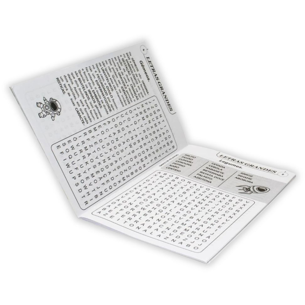 Livro Caça-Palavras Letras Grandes Scottini Todolivro - #1