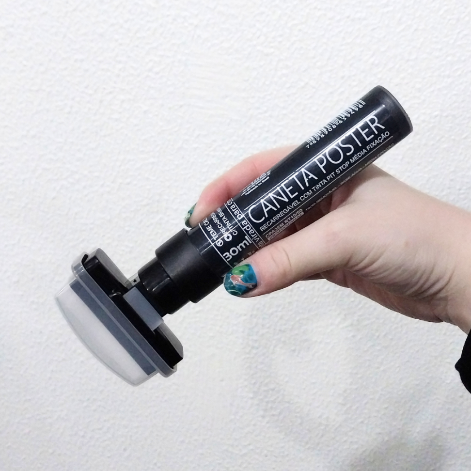 Caneta Poster Ponta Retangular 30ml Titã Brasinks - #5