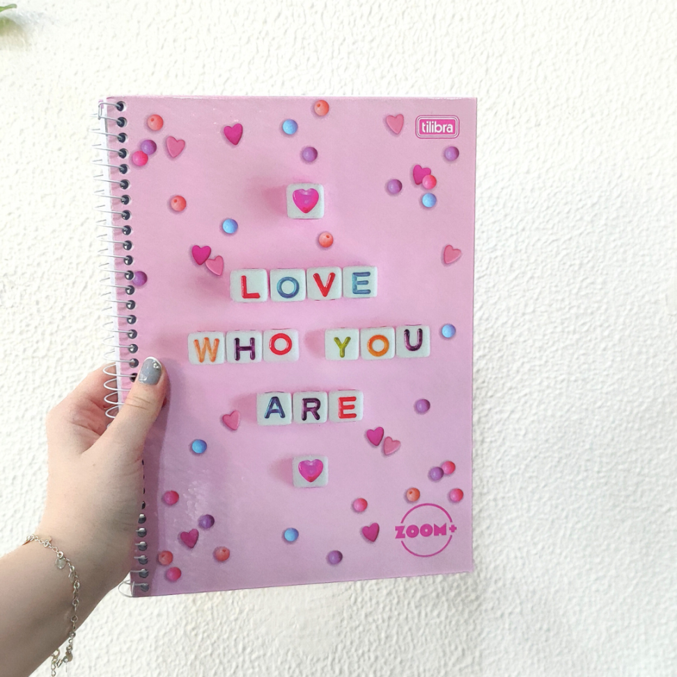 Caderno com Espiral Universitário 1 Matéria Zoom+ Feminino Tilibra - #1
