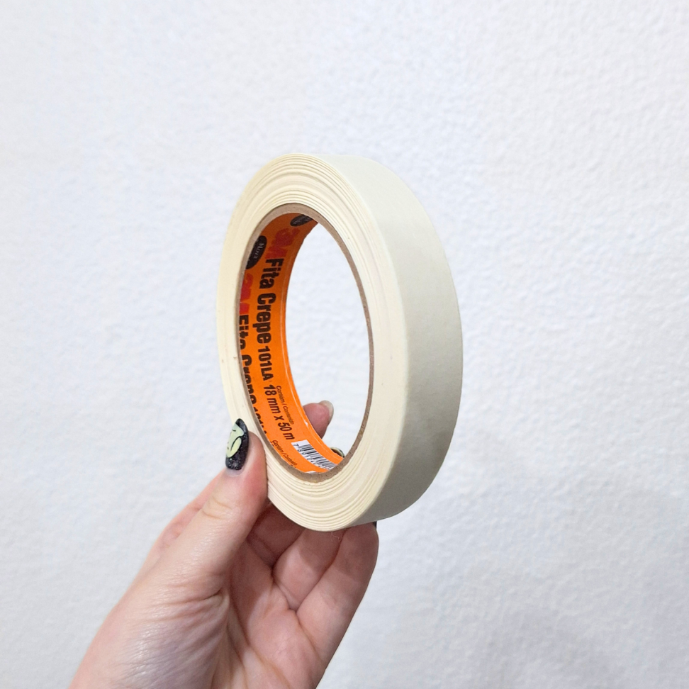 Fita Adesiva Crepe 18mm x 50m 3M - #3