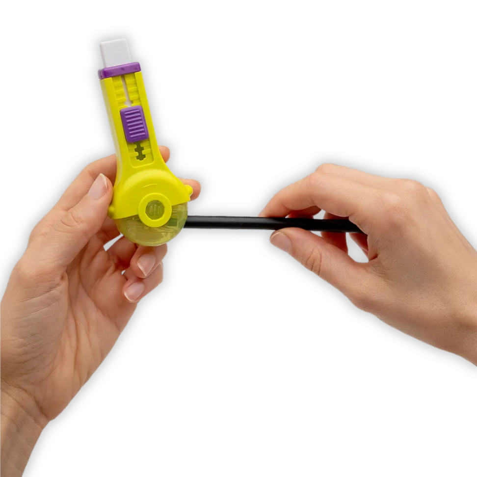 Apontador com Depósito e Borracha Retrátil Roller Leo e Leo - #6