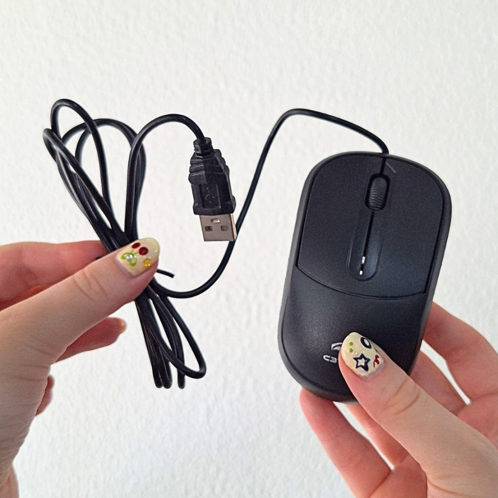 Mouse USB com Fio MS-35BK C3Tech - #1