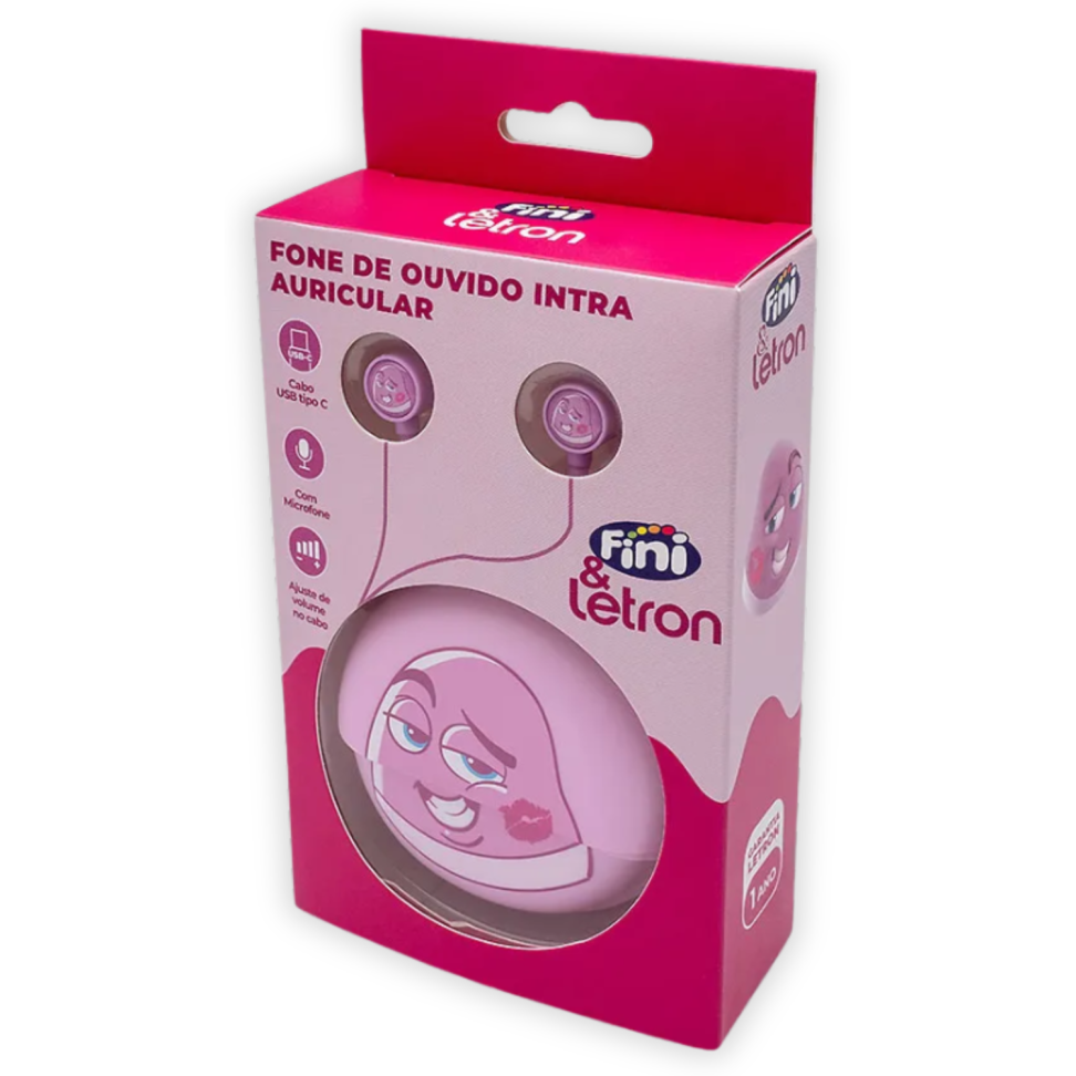 Fone de Ouvido Intra Auricular Fini Letron - #3