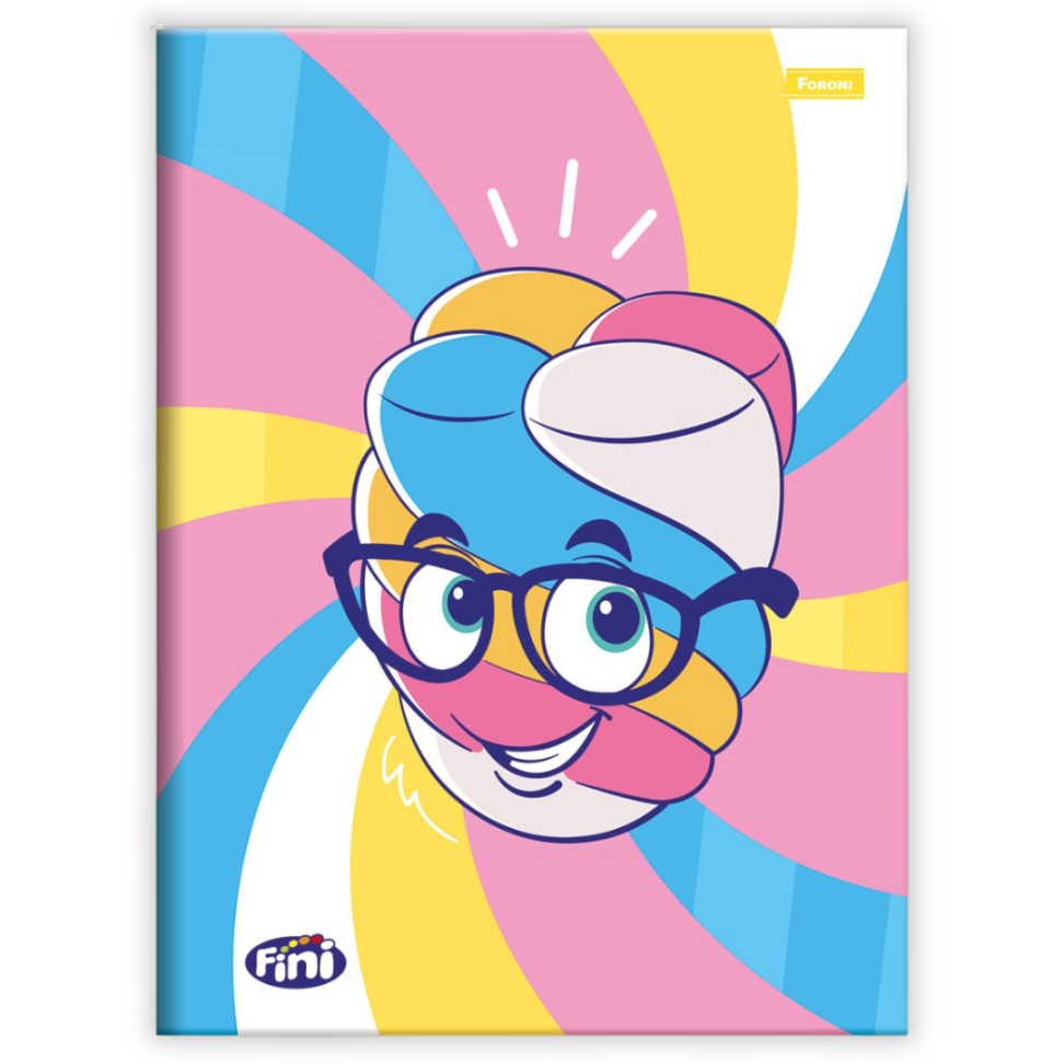 Caderno Brochura com Cheirinho Fini Foroni - #1