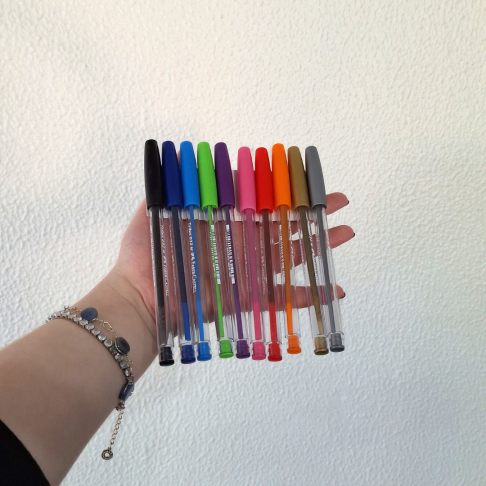 Kit Canetas Trilux 032 10 Cores Faber-Castell - #1