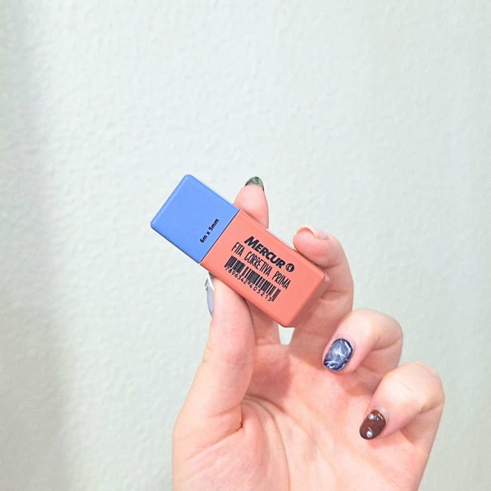 Corretivo em Fita Prima 6m x 5mm Mercur - #1