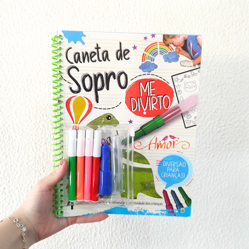 Livro de Colorir Caneta de Sopro: Me Divirto Todolivro - #1