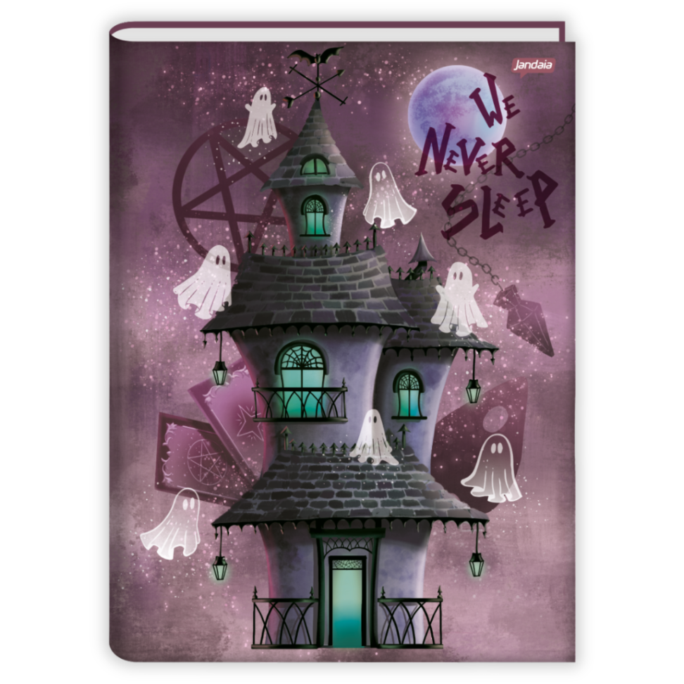 Caderno Brochura Spooky Love Jandaia - #1