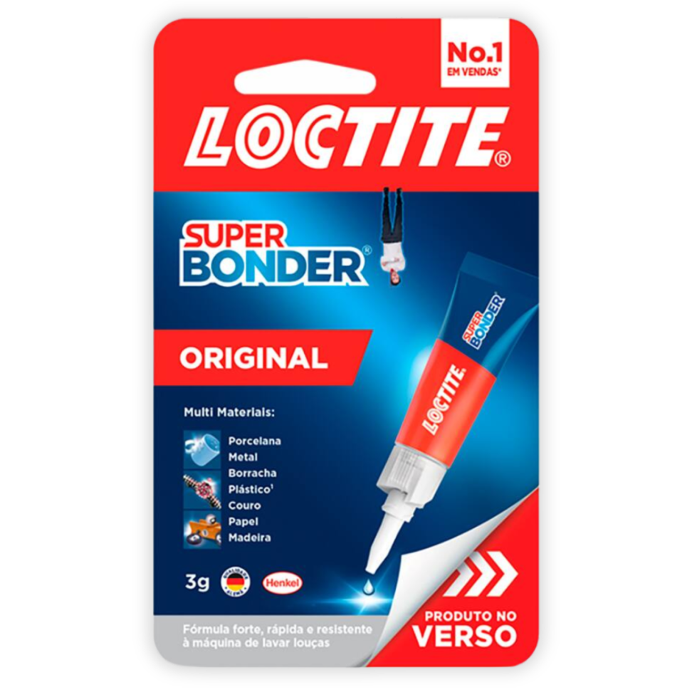 Cola Super Bonder 3g Loctite