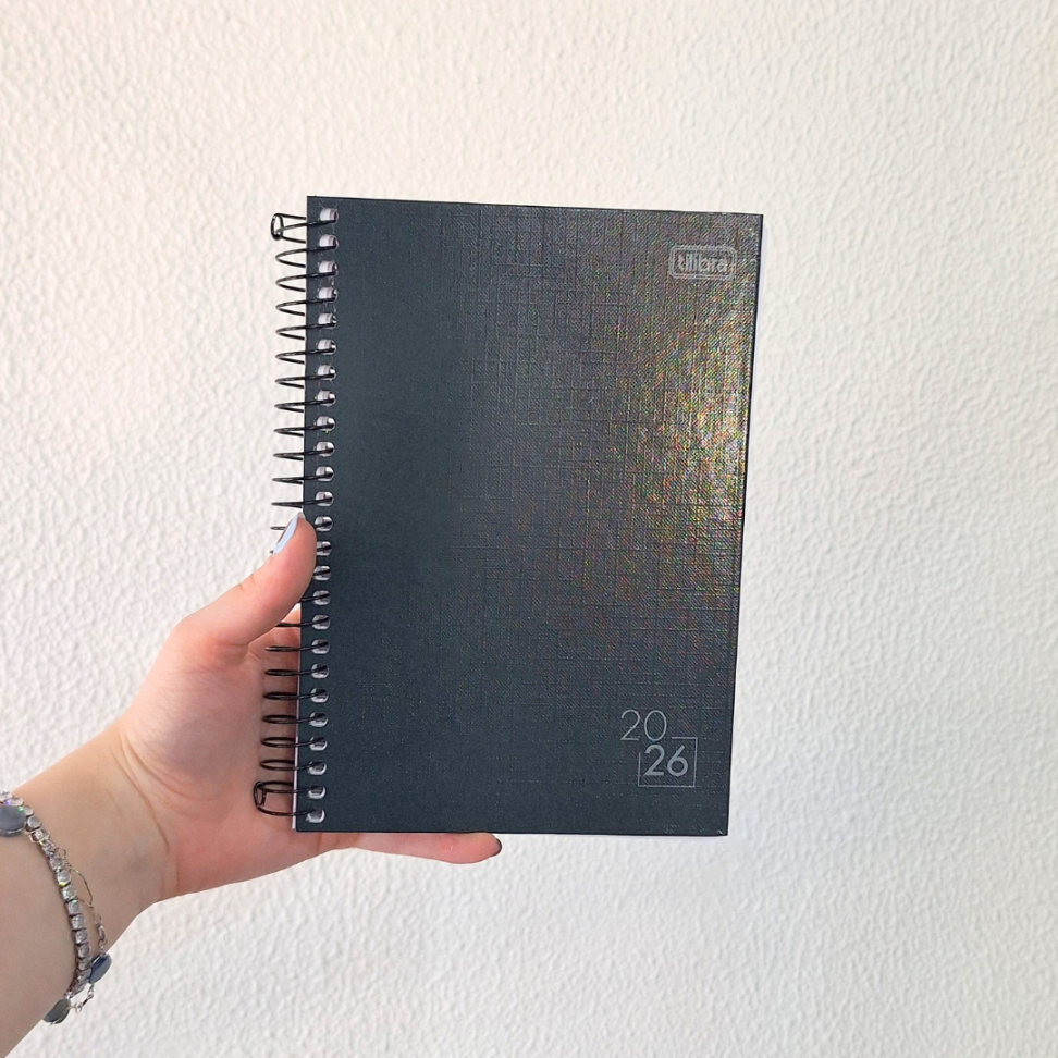 Agenda Executiva Espiral Diária Colorida Spice 2026 Tilibra - #13