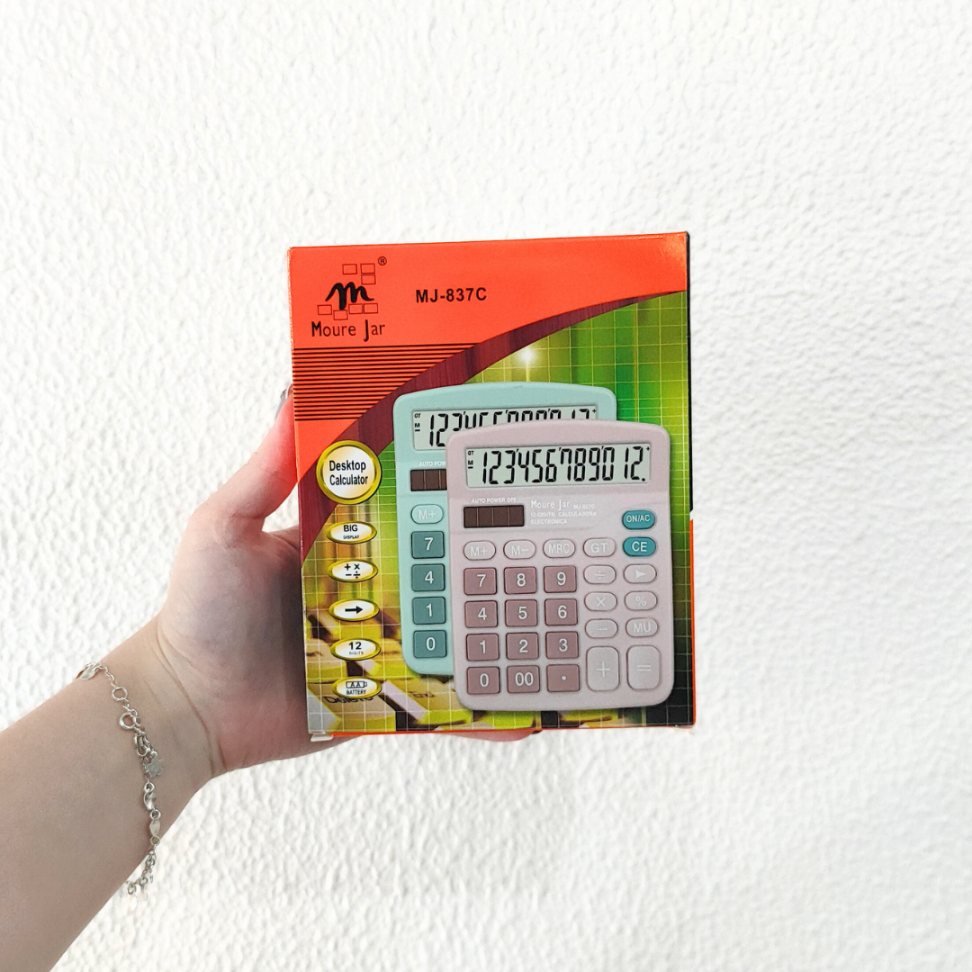 Calculadora de Mesa MJ-837C Moure Jar - #4
