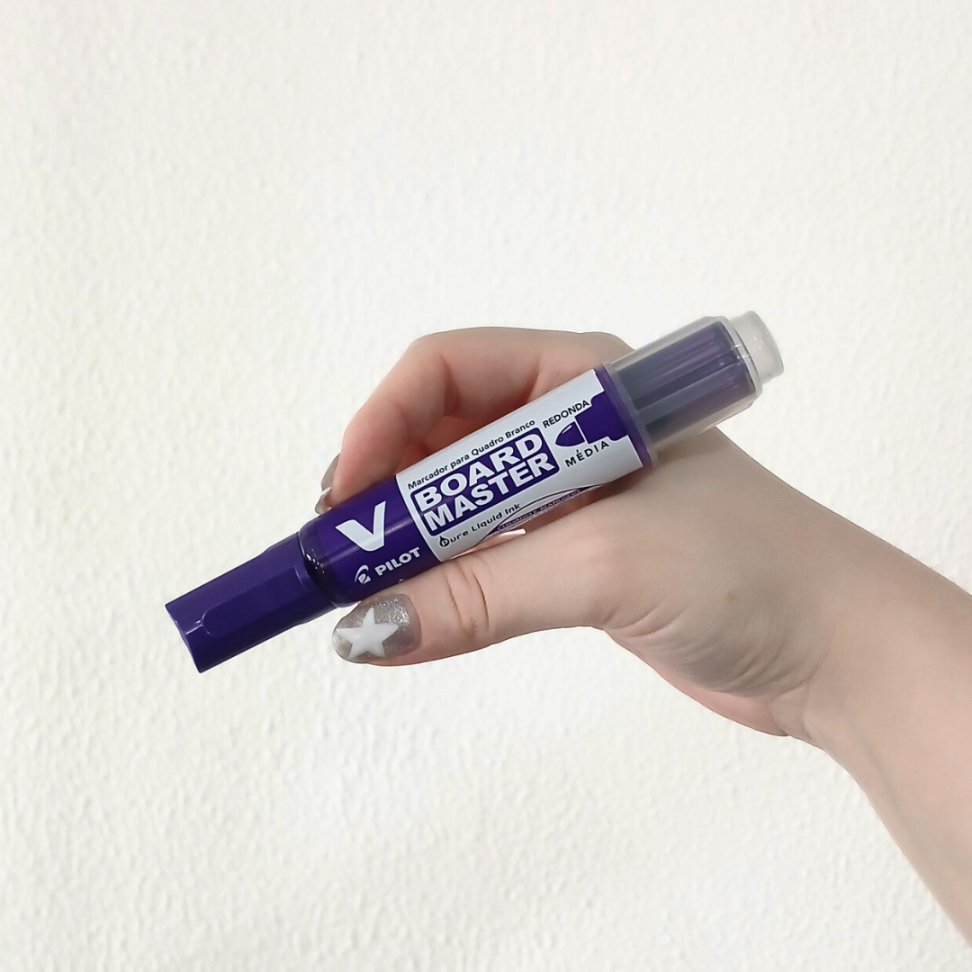 Marcador para Quadro Branco Recarregável V-Board Master Pilot - #9