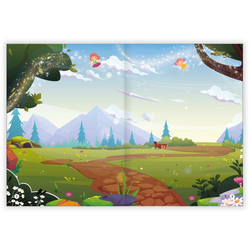 Álbum de Atividades com Adesivos Jardim Encantado Tilibra - #2