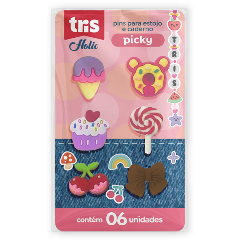 Pins Picky Charm Holic Tris - #1