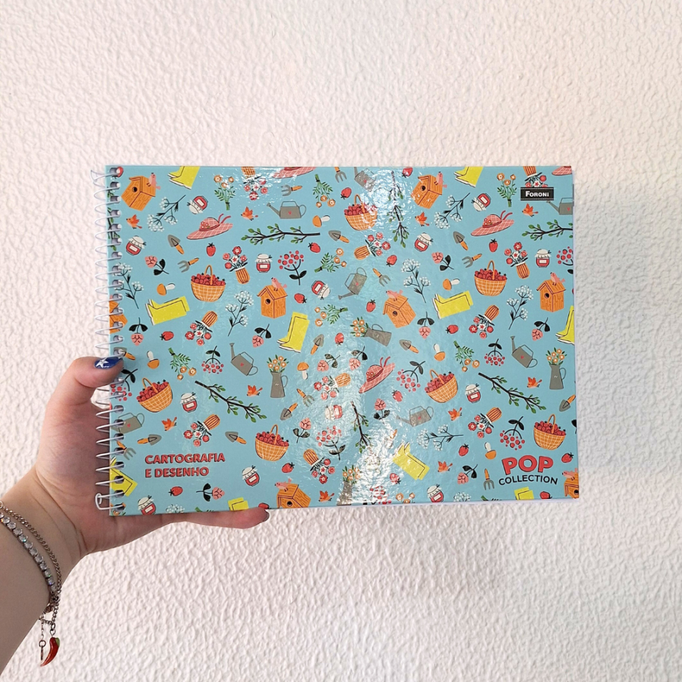 Caderno de Cartografia e Desenho Pop Collection Foroni - #4