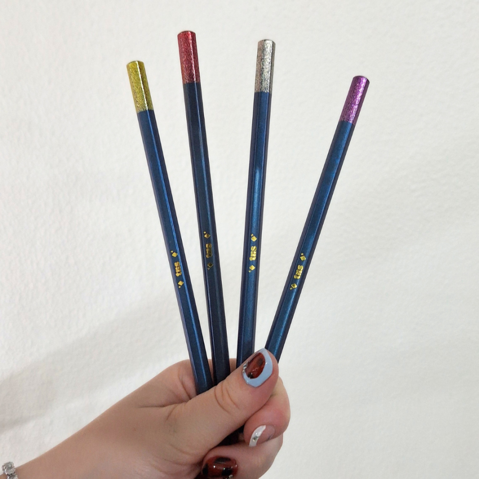 Lápis Grafite de Escrever Sextavado Fancy Tris - #6