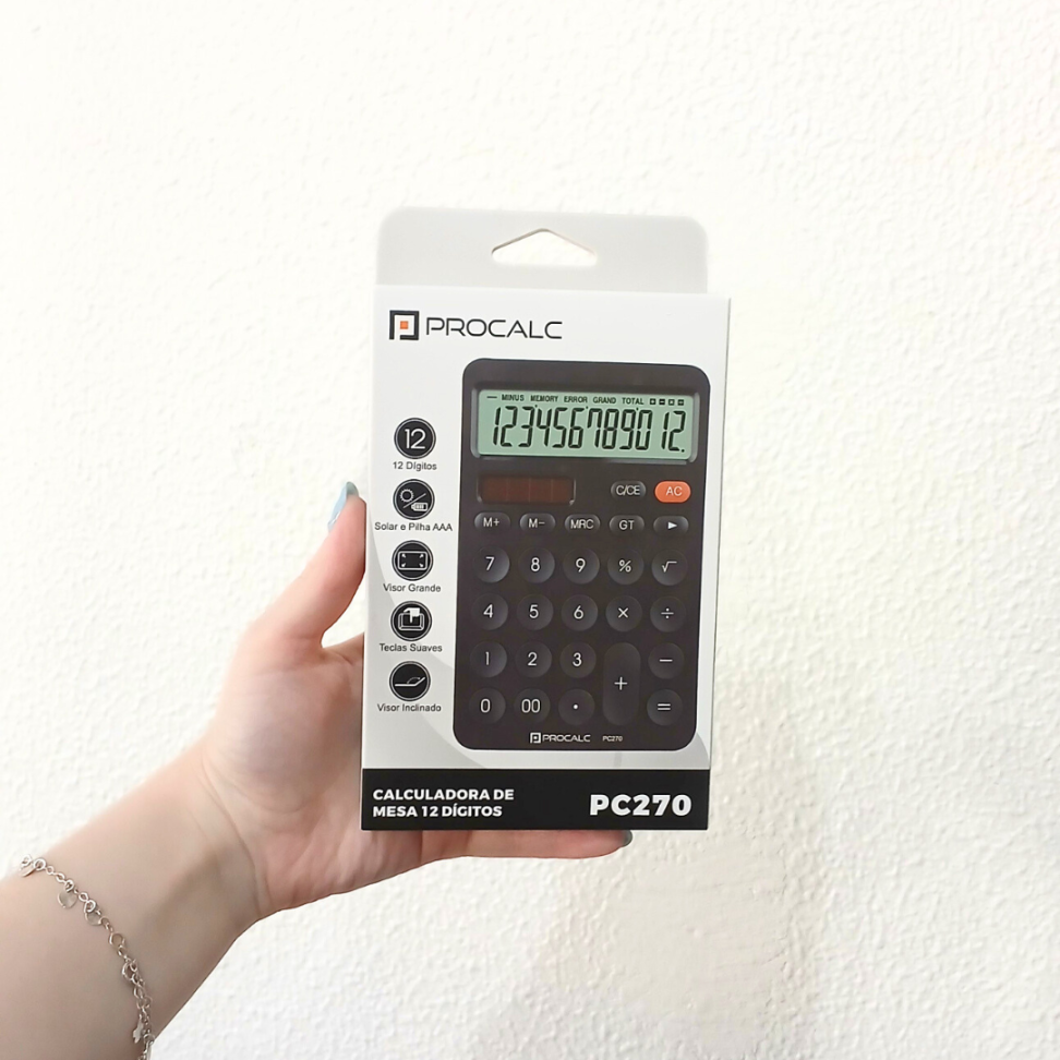 Calculadora de Mesa PC270 Procalc - #2