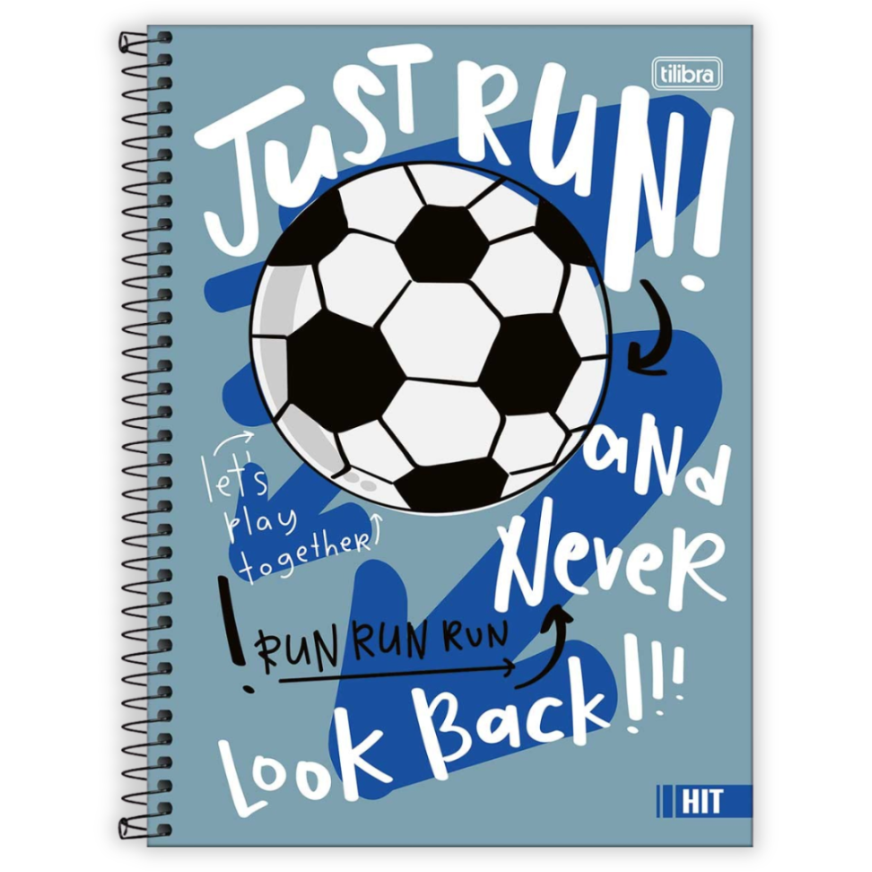 Caderno com Espiral Universitário 1 Matéria Hit Tilibra - #1