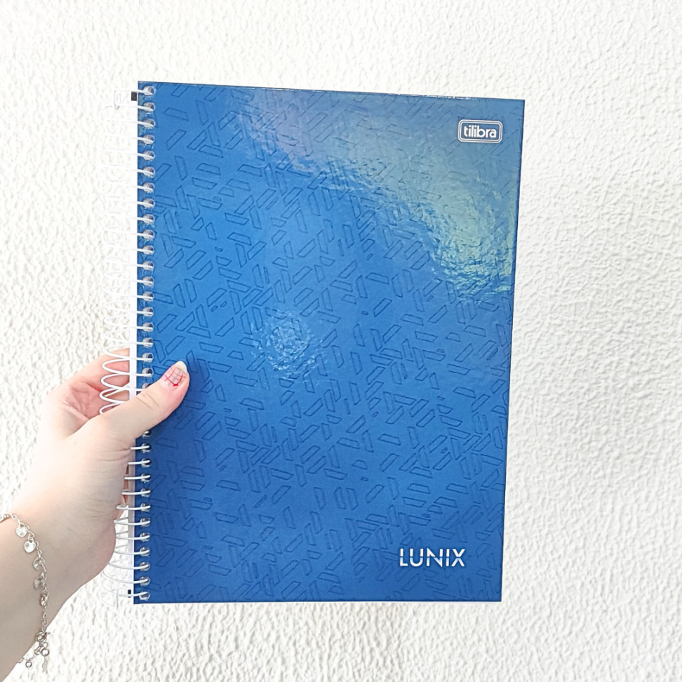 Caderno com Espiral Colegial 10 Matérias Lunix Tilibra - #1