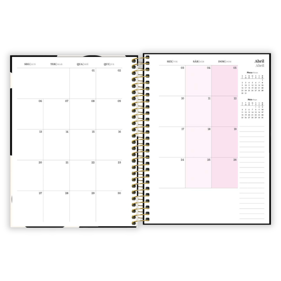 Planner Espiral Médio West Village 2026 Tilibra - #10