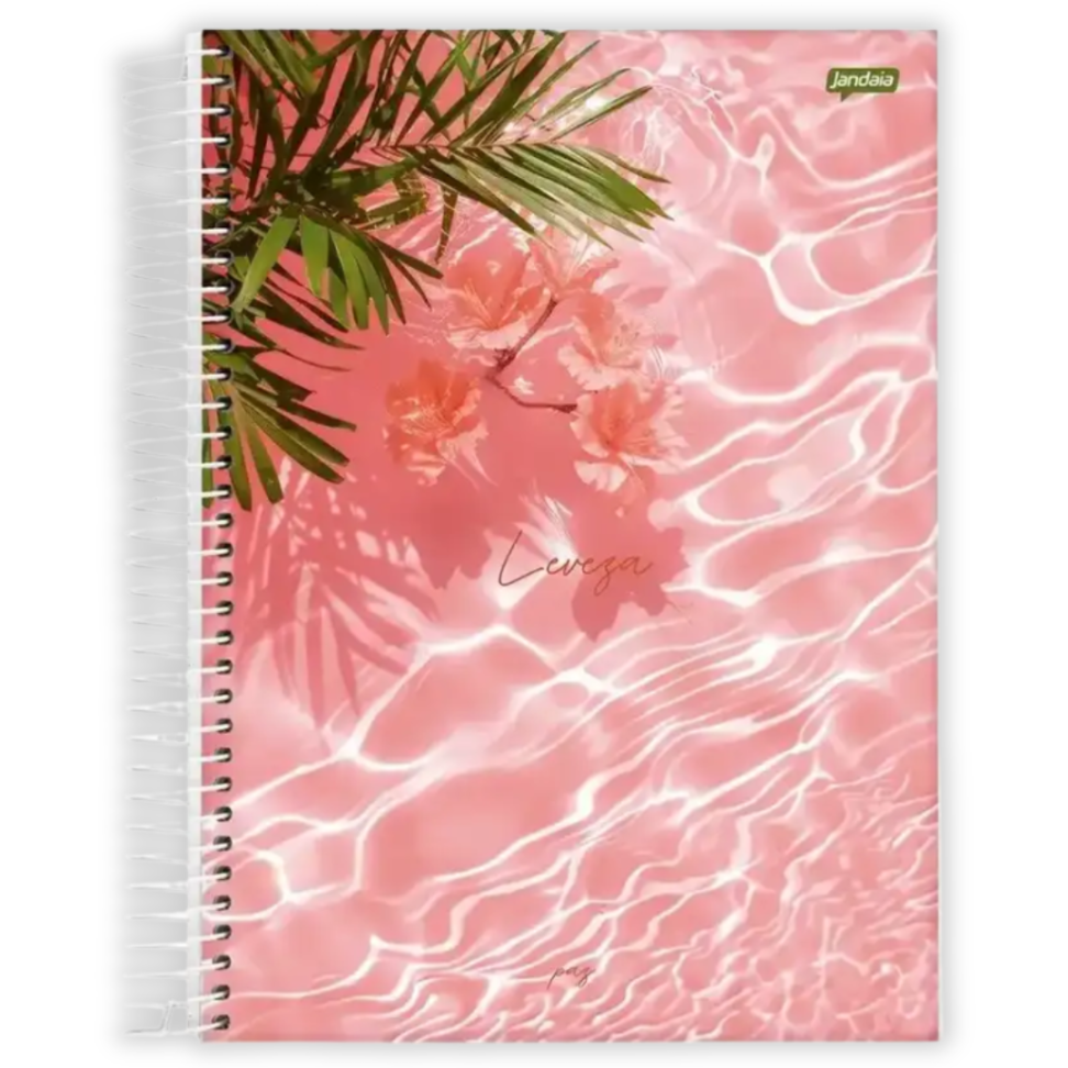 Caderno com Espiral Universitário Paz 1 Matéria Jandaia - #3