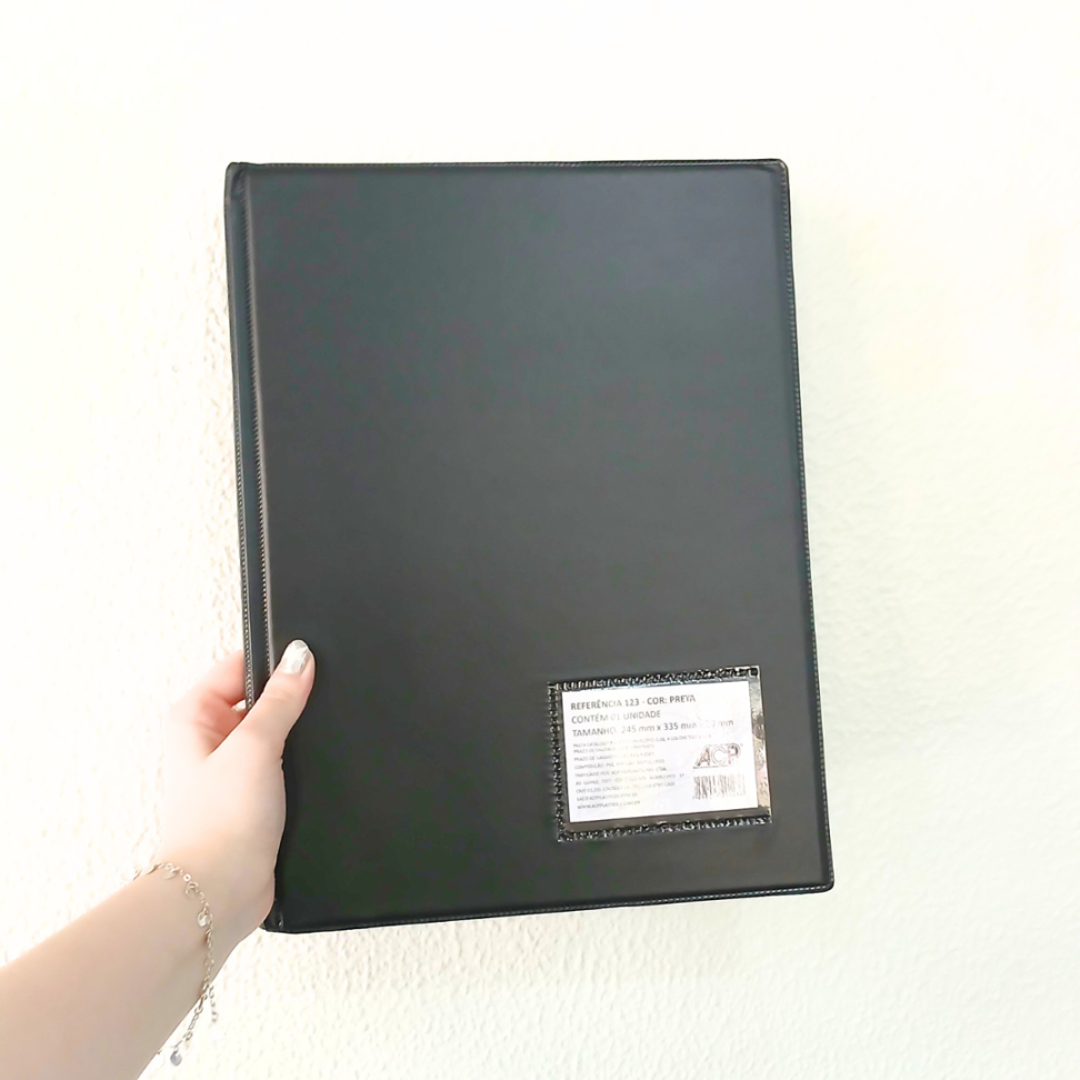 Pasta Catálogo 10 Sacos com Visor 123 ACP - #3