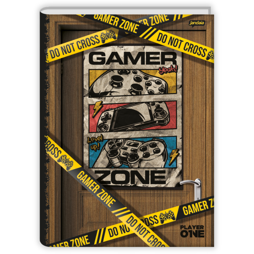 Caderno Brochura Player One Jandaia - #1
